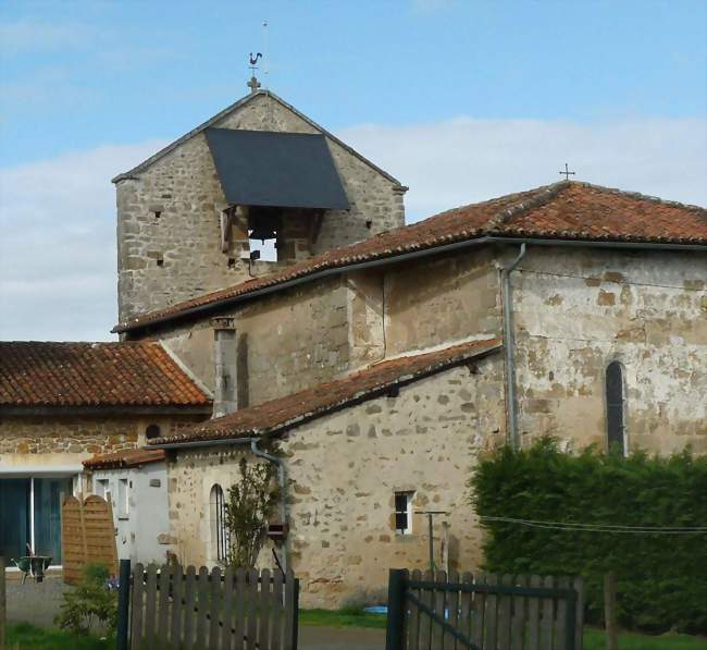 L'église Saint-Sulpice - Mazières (16270) - Charente