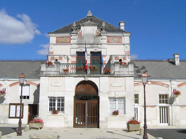 La mairie à Paizay-Naudouin - Paizay-Naudouin-Embourie (16240) - Charente