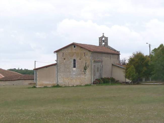 L'église Saint-Coutant - Saint-Coutant (16350) - Charente