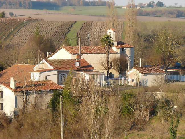Vue du bourg - Saint-Léger (16250) - Charente