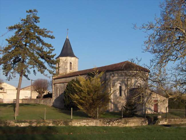 L'église de Souvigné - Souvigné (16240) - Charente
