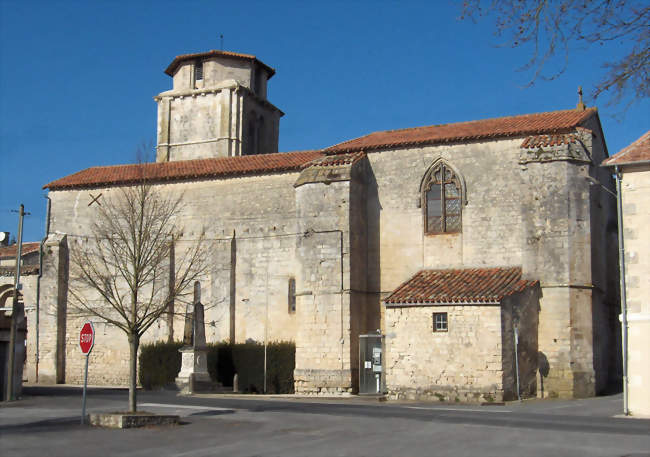 L'église de Vouharte - Vouharte (16330) - Charente