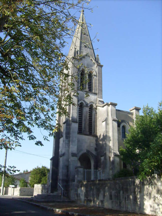 Clocher de l'église de Brives-sur-Charente - Brives-sur-Charente (17800) - Charente-Maritime