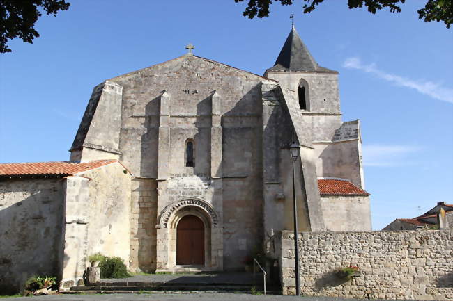 L'église de Champdolent - Champdolent (17430) - Charente-Maritime