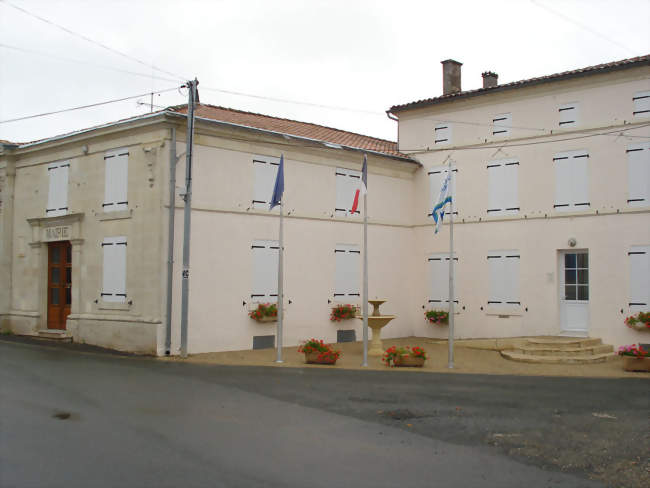 La mairie - Cherbonnières (17470) - Charente-Maritime