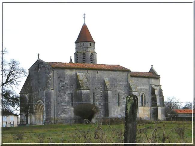 L'église de Chermignac - Chermignac (17460) - Charente-Maritime