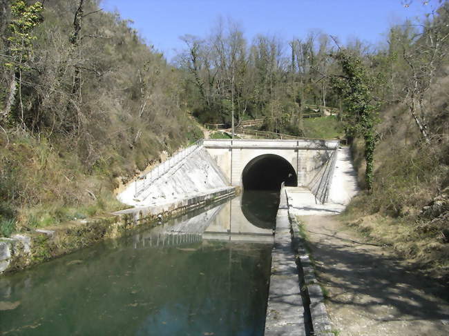 Le tunnel Saint-Léonard sur le canal de Marans à La Rochelle - Dompierre-sur-Mer (17139) - Charente-Maritime