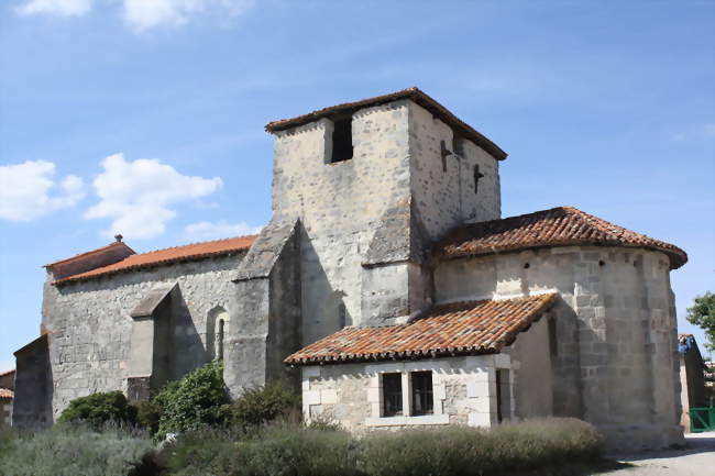 Église Saint-Antoine de la Genétouze - La Genétouze (17360) - Crédit photo: Mj.galais