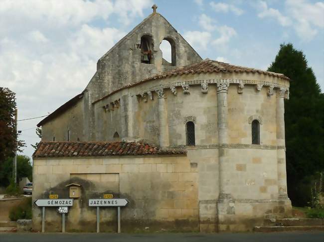 L\'église Saint-Blaise de Givrezac. - Givrezac (17260) - Crédit photo: Jack ma