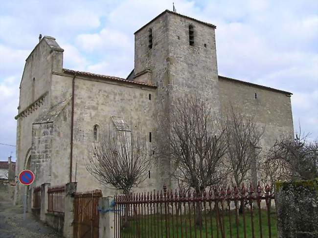Église de Gourvillette - Gourvillette (17490) - Charente-Maritime