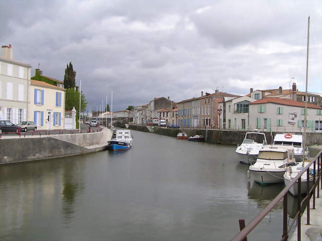 Les quais de Marans sur la Sèvre niortaise - Marans (17230) - Charente-Maritime