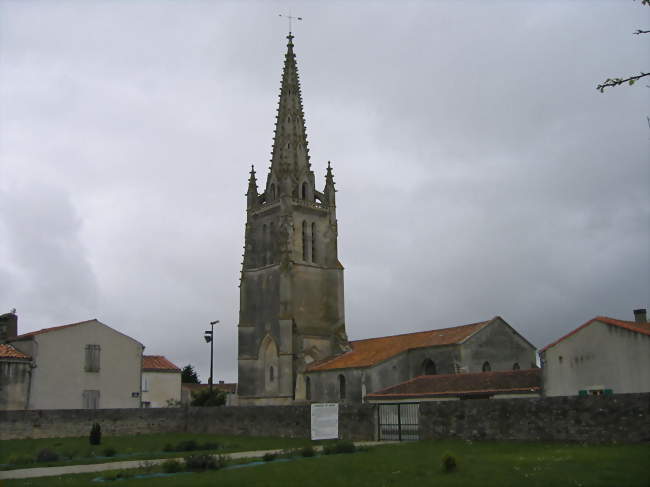 L'église de Moëze - Moëze (17780) - Charente-Maritime