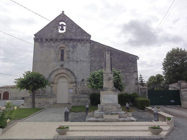 L'église Notre-Dame-de-l'Assomptionde Poursay-Garnaud - Poursay-Garnaud (17400) - Charente-Maritime