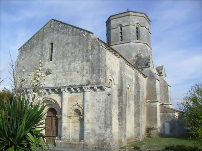 L'église romane de Rétaud - Rétaud (17460) - Charente-Maritime