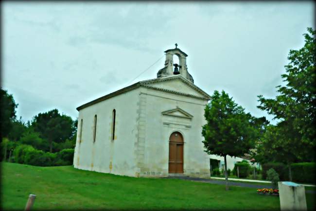 L'église Saint-Augustin (XVIIIe siècle), ancienne chapelle du Logis du Breuil - Saint-Augustin (17570) - Charente-Maritime