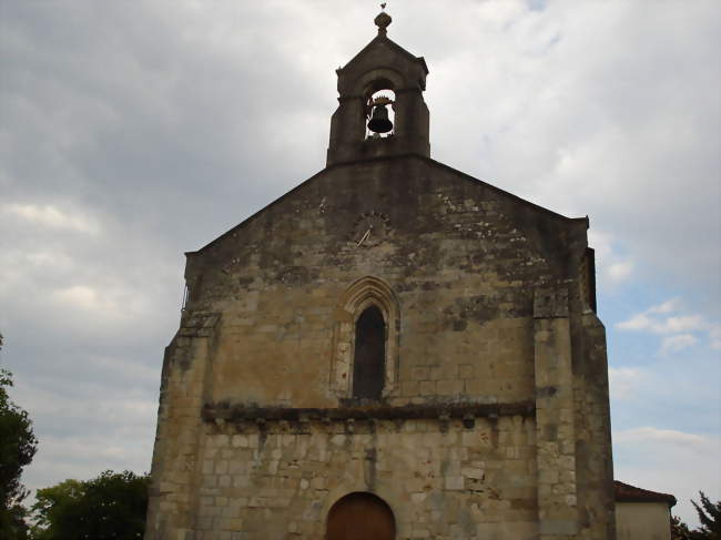 L'église de Saint-Julien-de-l'Escap - Saint-Julien-de-l'Escap (17400) - Charente-Maritime