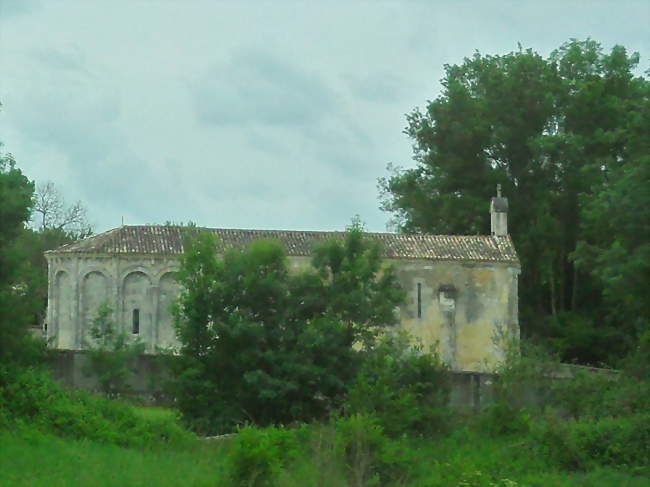 L\'église de Saint Martin d\'Ary - Saint-Martin-d\'Ary (17270) - Crédit photo: Dimimis