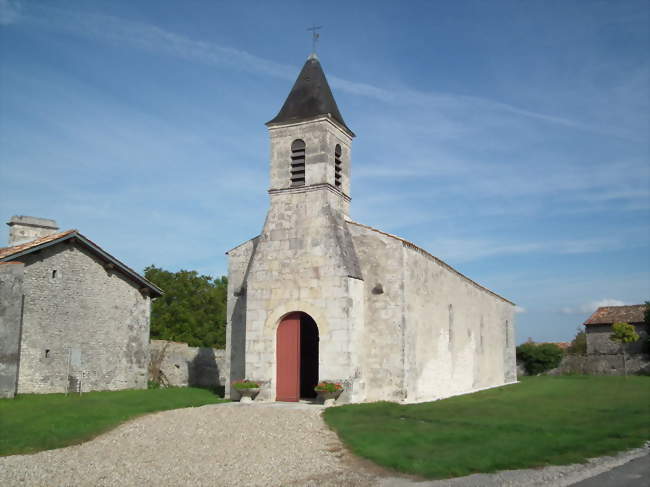 L\'église Saint-Maurice - Saint-Maurice-de-Tavernole (17500) - Crédit photo: Cobber17