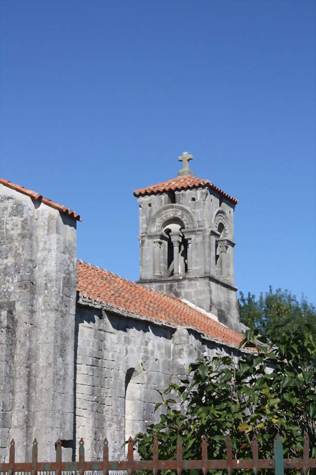 L'église de Saint-Ouen-la-Thène - Saint-Ouen-la-Thène (17490) - Charente-Maritime