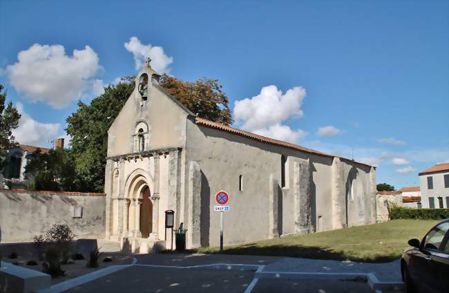L'église de Saint-Rogatien - Saint-Rogatien (17220) - Charente-Maritime