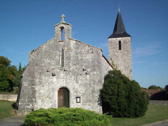 L'église romane de Saint-Vaize - Saint-Vaize (17100) - Charente-Maritime