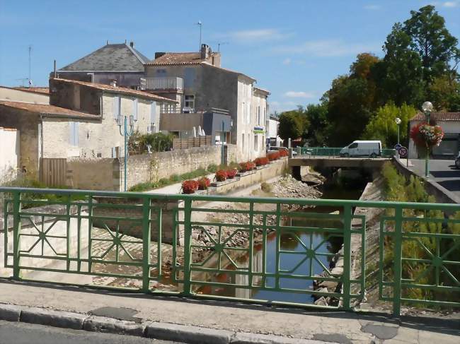 Maisons anciennes au bord de la Seudre - Saujon (17600) - Charente-Maritime