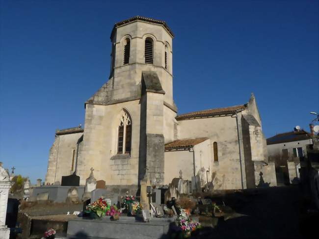 L'église Notre-Dame de Sousmoulins - Sousmoulins (17130) - Charente-Maritime