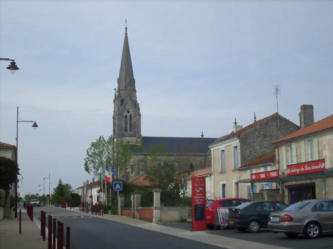 Le centre du village de Trizay - Trizay (17250) - Charente-Maritime