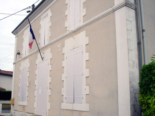 La mairie - La Villedieu (17470) - Charente-Maritime