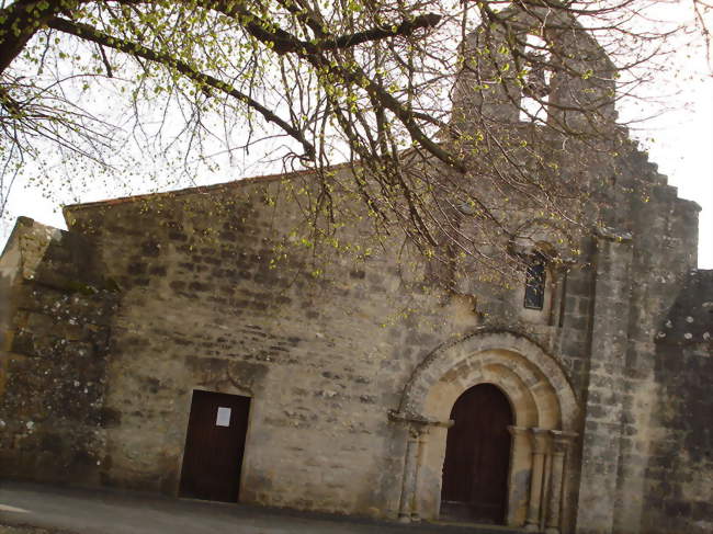 L'église - Villiers-Couture (17510) - Charente-Maritime