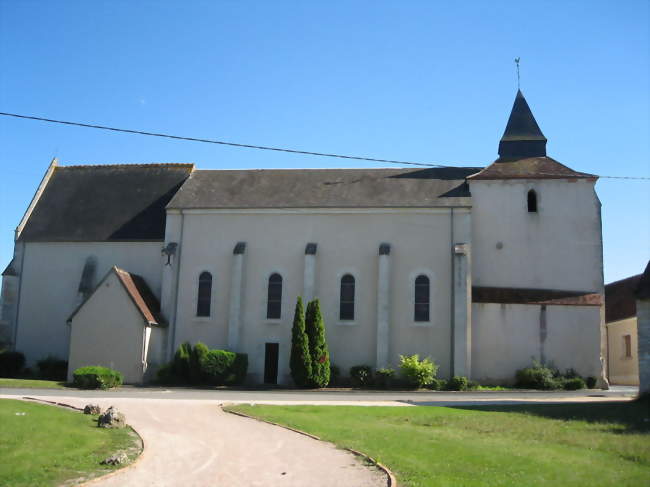 Église Saint-Pierre, XIIe, XVIIe et XIXe - Civray (18290) - Cher