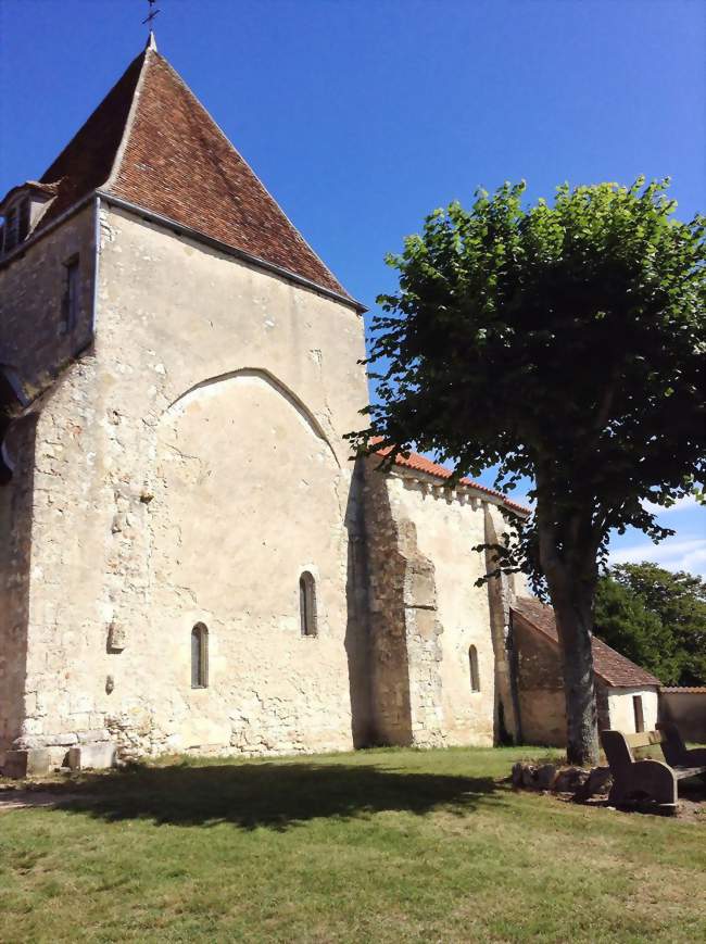 Église Saint-Martin - Corquoy (18190) - Cher