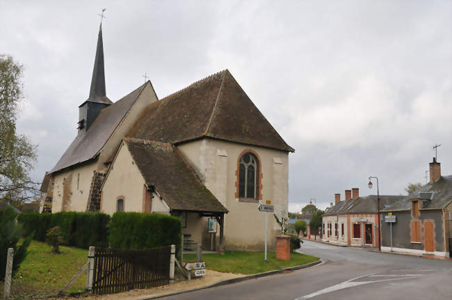 L'église Sainte-Montaine - Sainte-Montaine (18700) - Cher