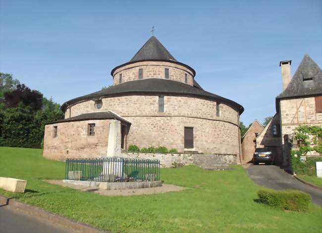 L'église Saint-Bonnet - Saint-Bonnet-la-Rivière (19130) - Corrèze