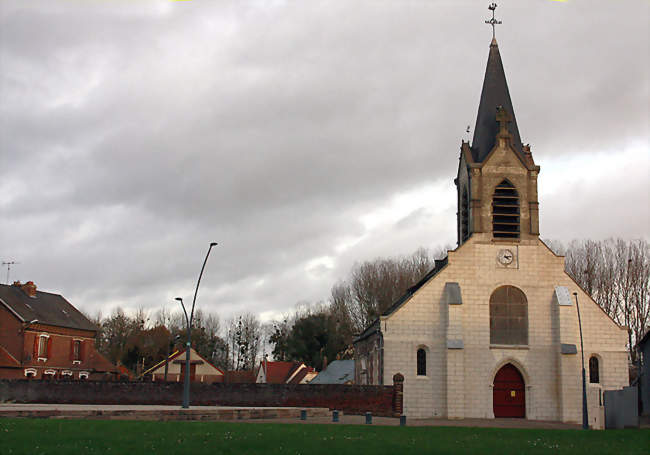 L'église Saint-Jean-Baptiste - Abbécourt (02300) - Aisne