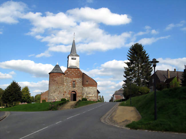 Église fortifiée de Bancigny - Bancigny (02140) - Aisne