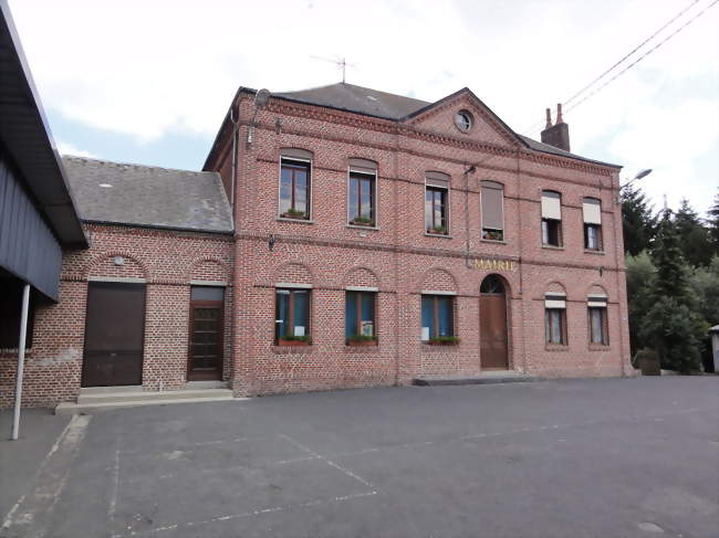 La mairie de Barzy-en-Thiérache - Barzy-en-Thiérache (02170) - Aisne