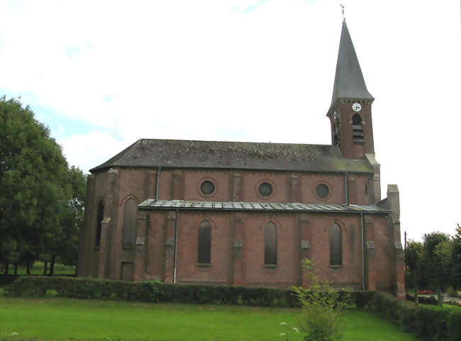 L'église Sainte-Cyrille - Buironfosse (02620) - Aisne