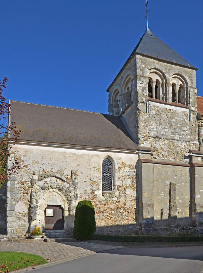 L'église de Celles les Condé - Celles-lès-Condé (02330) - Aisne