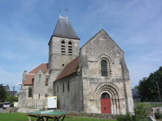 Église Saint-Pierre et Saint-Paul de Condé-sur-Aisne, monument historique - Condé-sur-Aisne (02370) - Aisne