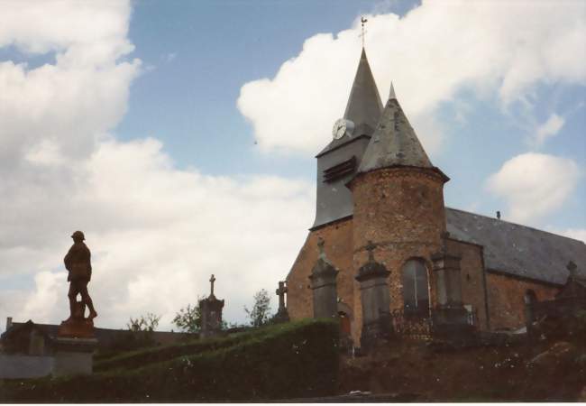 L'église Saint-Michel - Froidestrées (02260) - Aisne