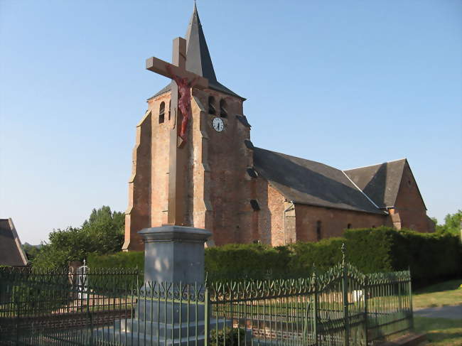Église fortifiée de Haution - Haution (02140) - Aisne