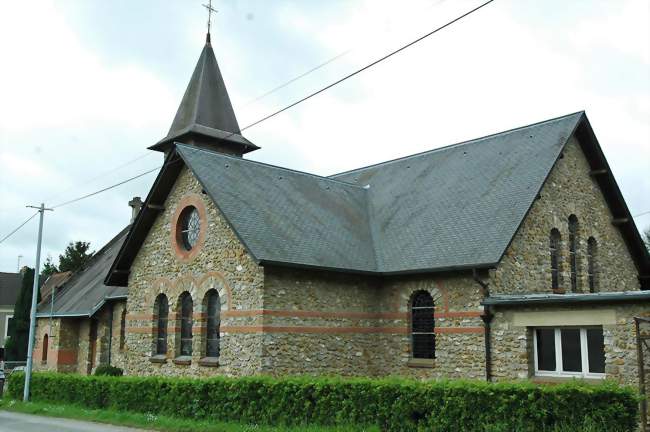 L'église Saint Jean Baptiste - Jaulgonne (02850) - Aisne