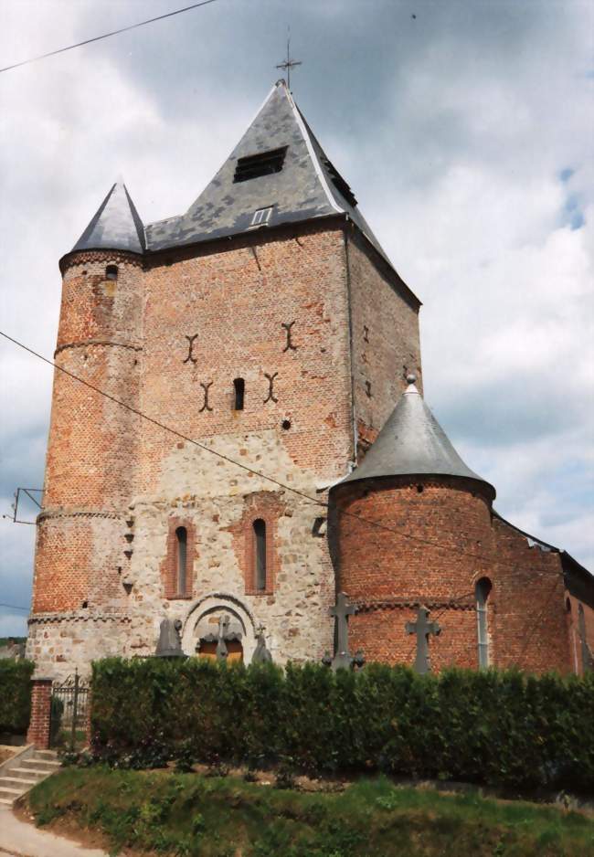 L'église Sainte-Benoîte - Lerzy (02260) - Aisne