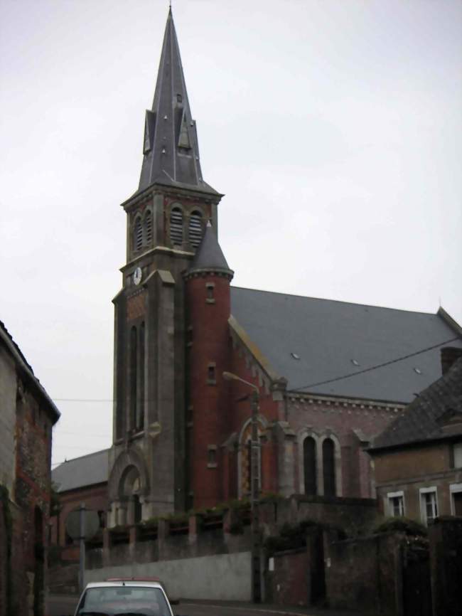 Église de Lesquielles-Saint-Germain - Lesquielles-Saint-Germain (02120) - Aisne