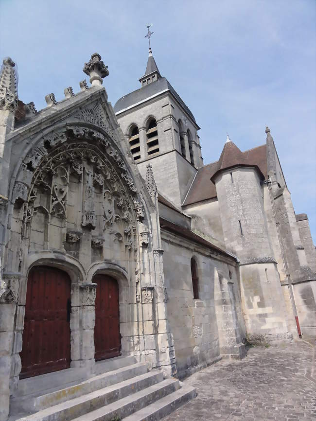 Église Sainte-Radegonde, monument historique - Missy-sur-Aisne (02880) - Aisne