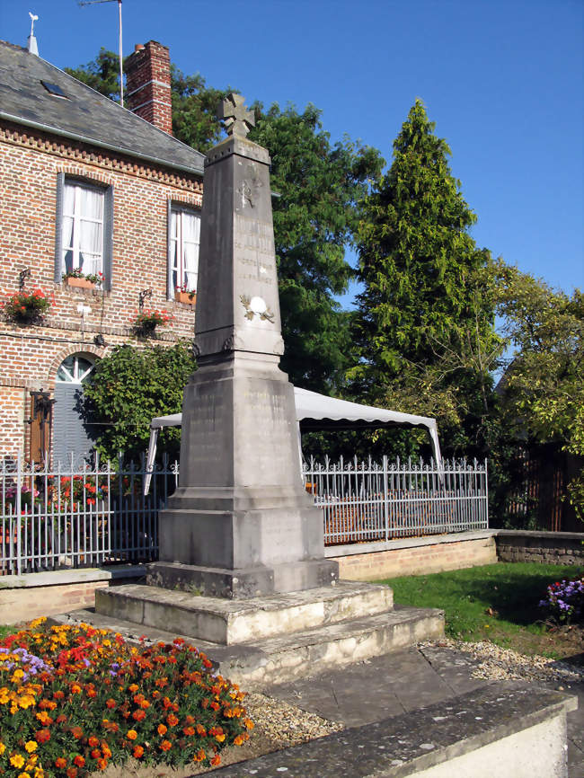 Le monument aux morts - Montloué (02340) - Aisne