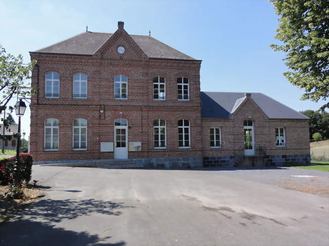 La mairie - Papleux (02260) - Aisne