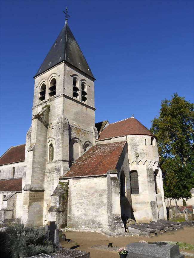 L'église Saint-Georges-et-Saint-Quirin - Presles-et-Thierny (02860) - Aisne