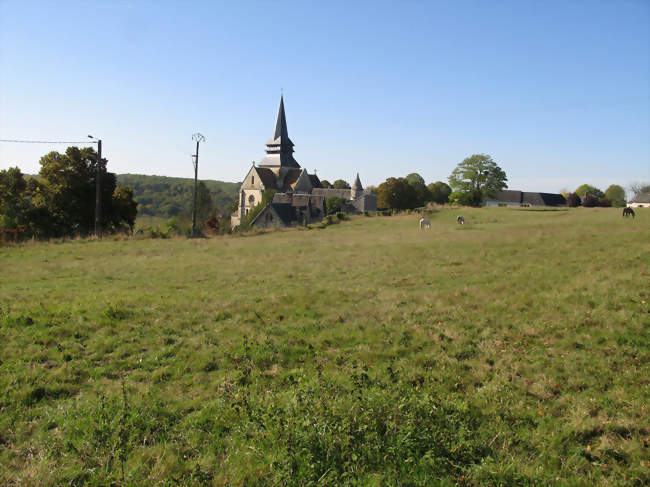 Panorama depuis l'entrée du village - Saint-Pierre-Aigle (02600) - Aisne